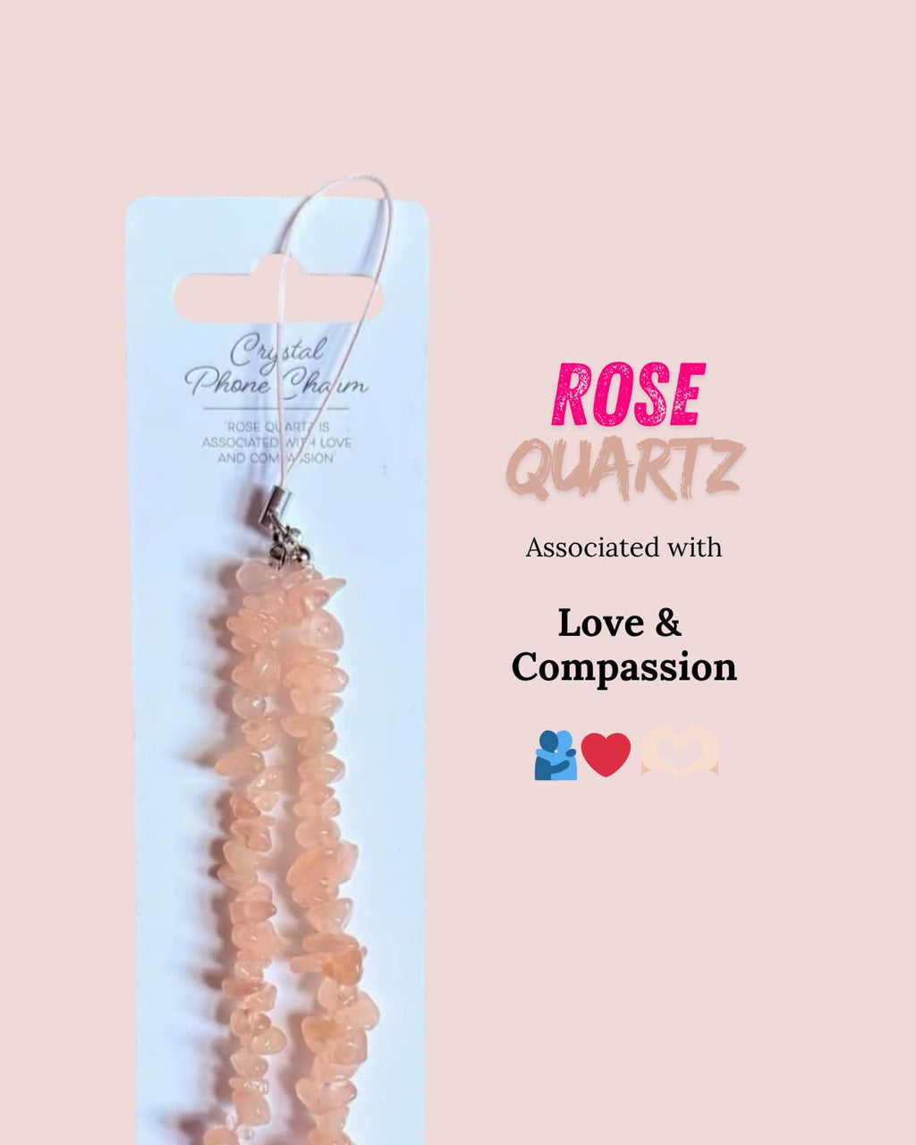 Cute Crystal Phone Charm Strap