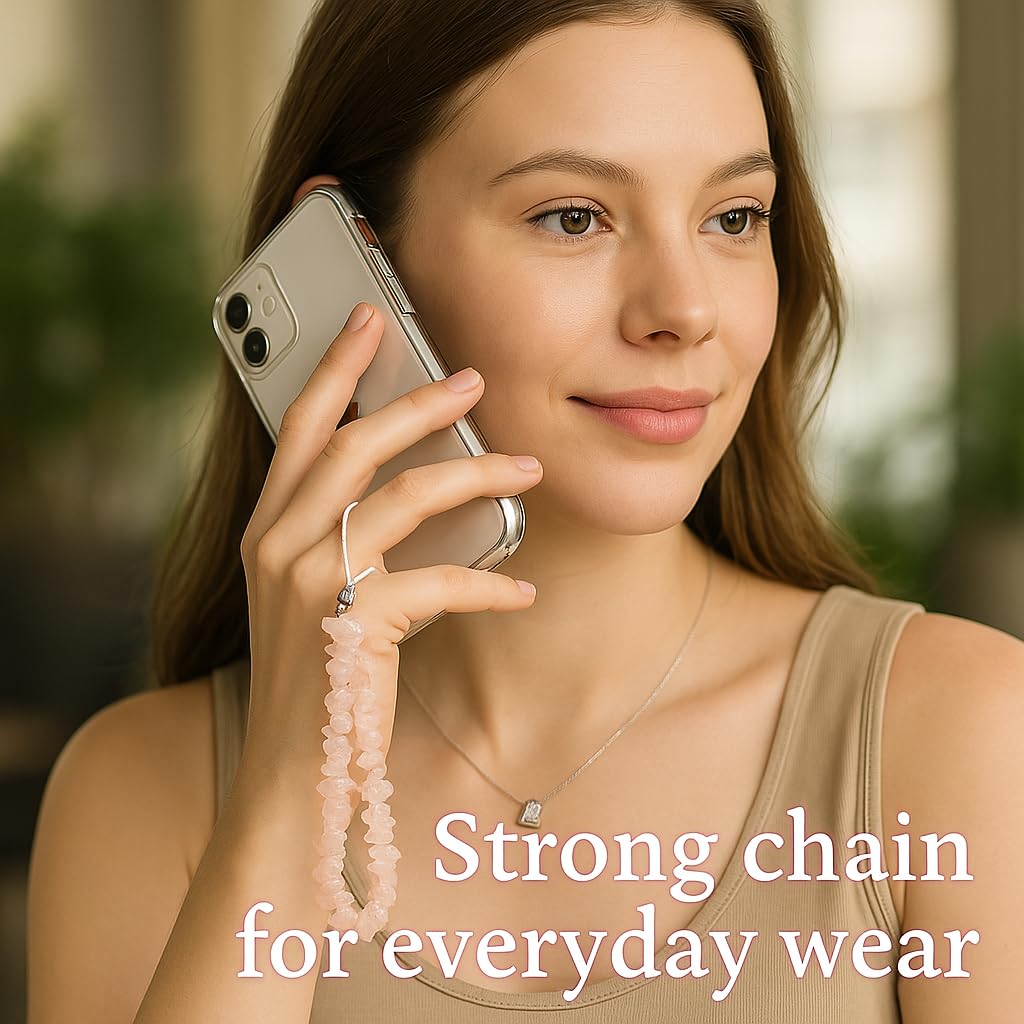 Cute Crystal Phone Charm Strap